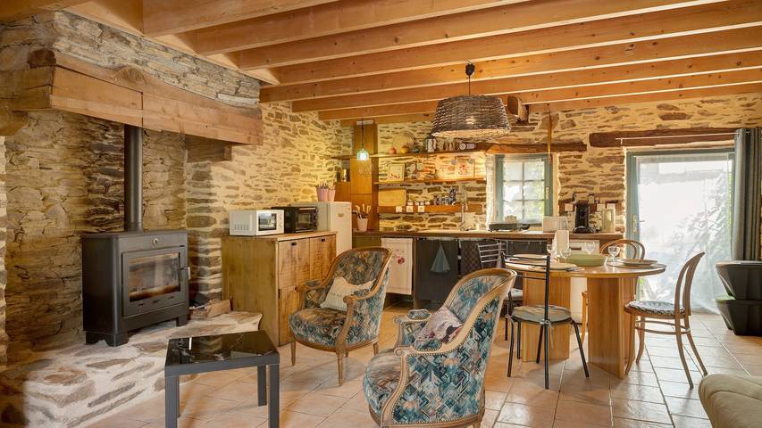 Maison de vacances pour 4 personnes, avec jardin en Bretagne - 4