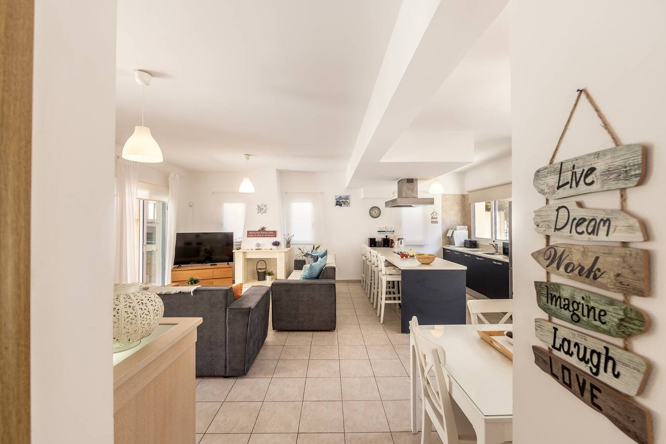 Protaras Villa Athamas Blue in Kapari, Syd Cypern