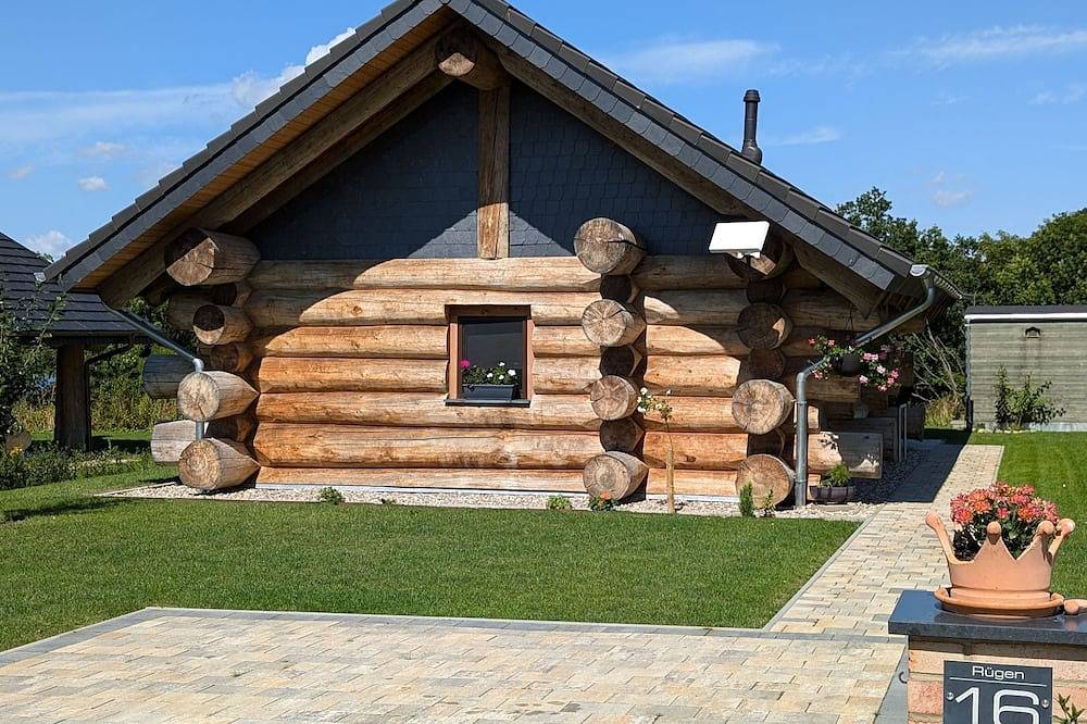 Log Cabins Naturstammhaus - Ferienhaus Rügen 16 - Feriendorf Tollensesee in Tollensesee, Groß Nemerow