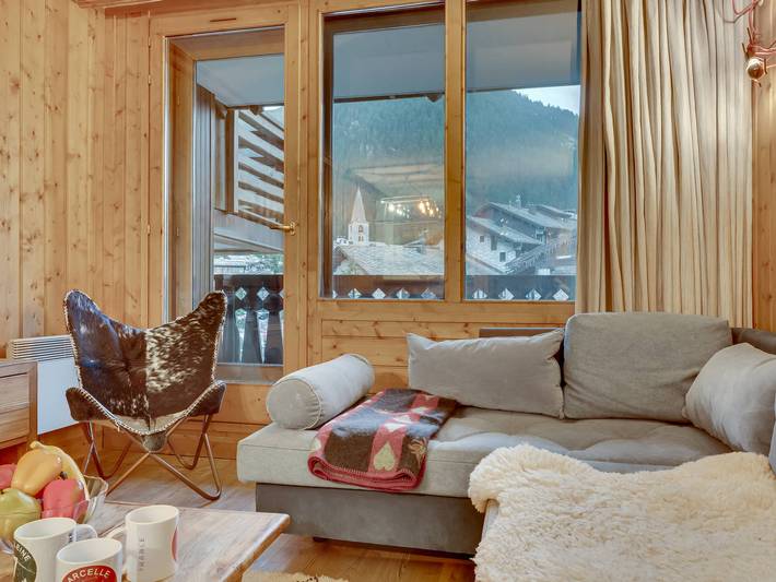 Ganze Wohnung, Komfortable Wohnung mit WLAN, Parkplatz, Südbalkon, mitten im Resort, nahe den Pisten
 in Val-d'Isère, Rutor-Gruppe