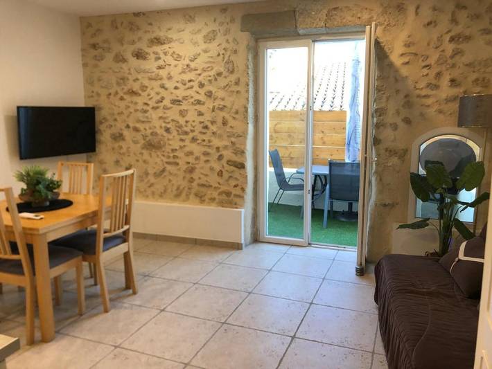 Gîte pour 4 personnes, avec Balcon et Terrasse à Pailhès