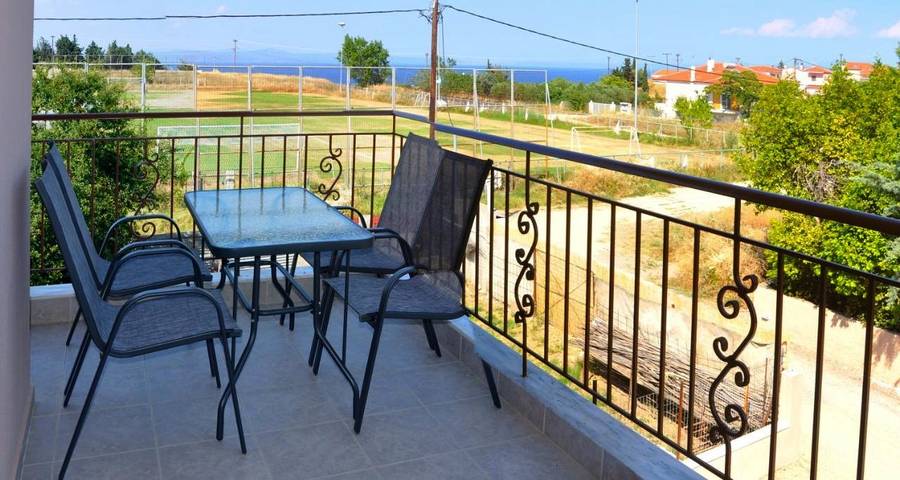 Location de vacances pour 4 personnes, avec vue et balcon, adapté aux familles à Afitos - 2