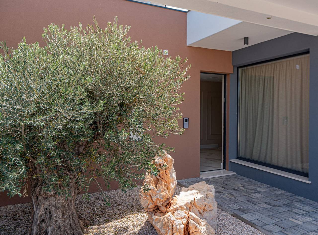 Four Bedroom Villa Šimun Zaton with Sea View and Private Pool in Raslina, Šibenik-Knin