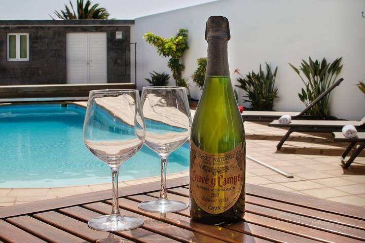 Casa rural para 10 personas, con jardín en Teguise - 3