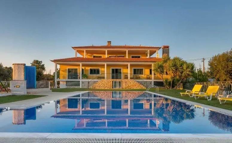 Villa para 10 pessoas, com piscina e varanda, com animais de estimação no Alentejo