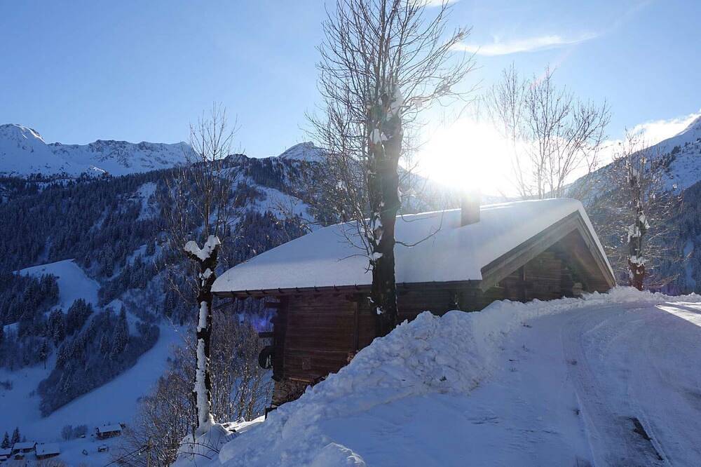 Chalet 3 piezas, 6 pers., 2 km de las pistas, sur, internet in Arêches, Beaufort (Rhône-Alpes)