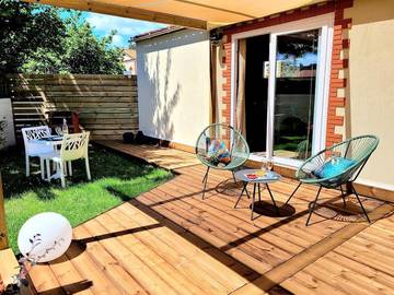 Gîte pour 2 personnes, avec jardin et terrasse à Saint-Aignan-Grandlieu