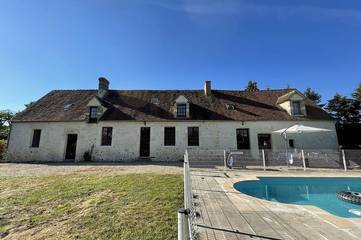 Gîte pour 10 personnes, avec jardin dans Orne