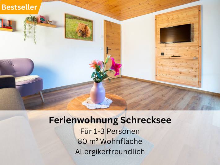 Ferienwohnung für 3 Personen, mit Balkon in Hinterstein - 2