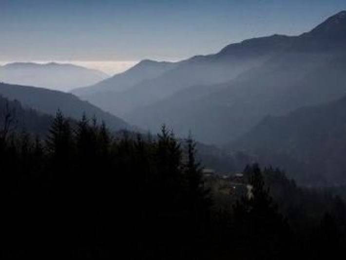 Appartamento per 2 persone, con Terrazza e Giardino nonché Panorama e Vista lago a Borzonasca