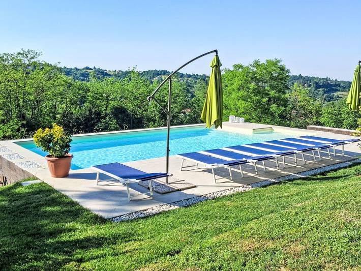 Ferienhaus für 12 Personen, mit Terrasse und Garten sowie Whirlpool, mit Haustier im Piemont - 2