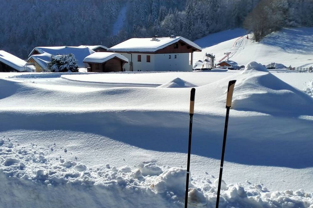 Geheel appartement, Pleasant studio for 4 people, family ski resort Bellevaux Hirmentaz. in Bellevaux (Frankrijk), Thonon-les-Bains en omgeving