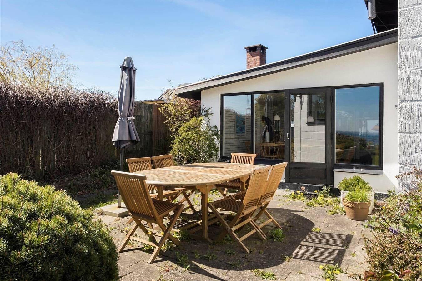 Feriehus for 8 personer med have in Lundeborg, Svendborg Kommune