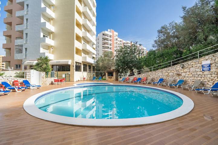 Appartamento per 4 persone, con Balcone e Giardino nonché Piscina per bambini in Algarve