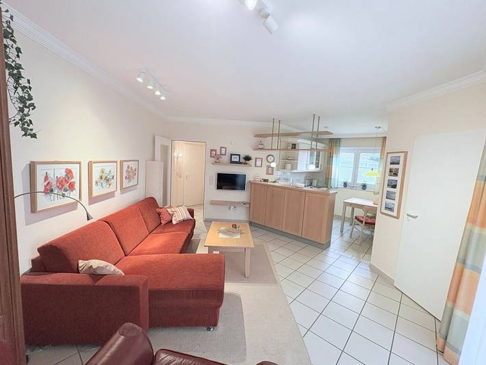 Ferienwohnung für 3 Personen, mit Terrasse, mit Haustier in Horumersiel