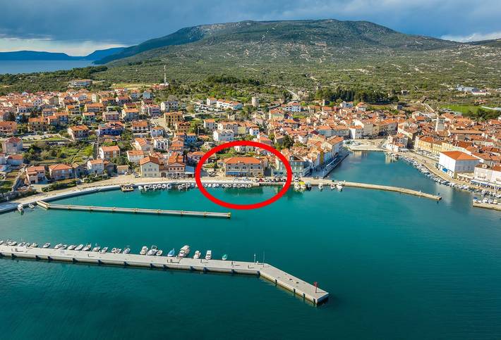 Ferienwohnung für 6 Personen, mit Haustier in Cres Stadt