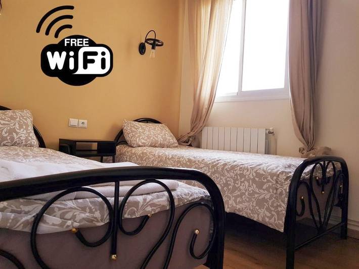 Appartement de vacances pour 6 personnes, avec jardin et vue