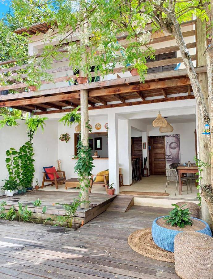 Apartamentos para temporada para 4 pessoas, com vista e jardim - 1