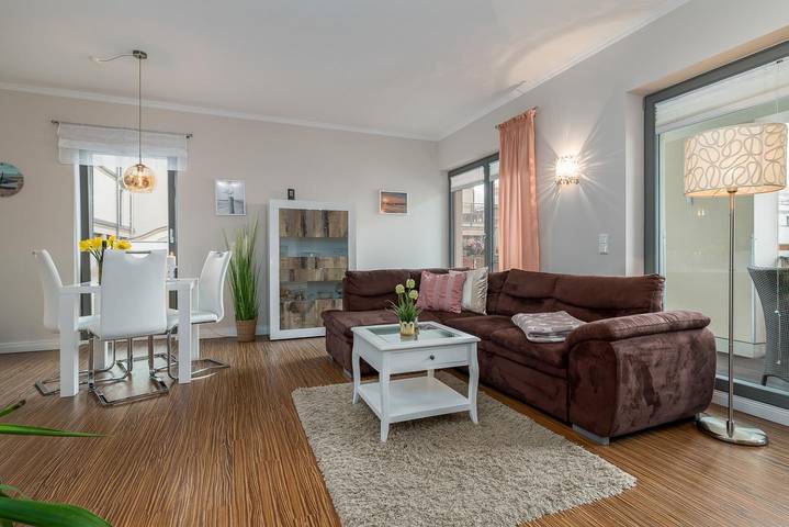 Ferienwohnung für 3 Personen, mit Balkon/Terrasse und Balkon in Börgerende-Rethwisch