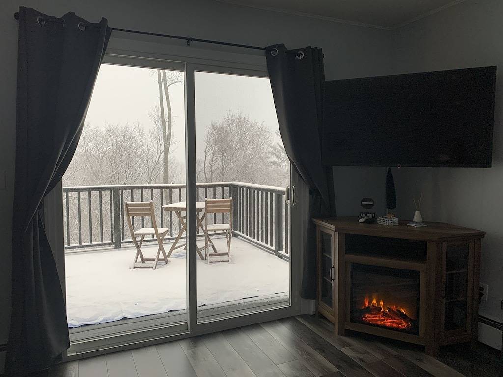 Ganze Wohnung, Hudson River View Suite-idyllic getaway with fireplace & private deck-75 min Nyc in Orange County (NY)