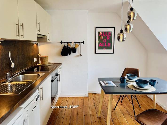 Ferienwohnung für 3 Personen, mit Terrasse und Sauna sowie Ausblick in Ottensen Hamburg - 2