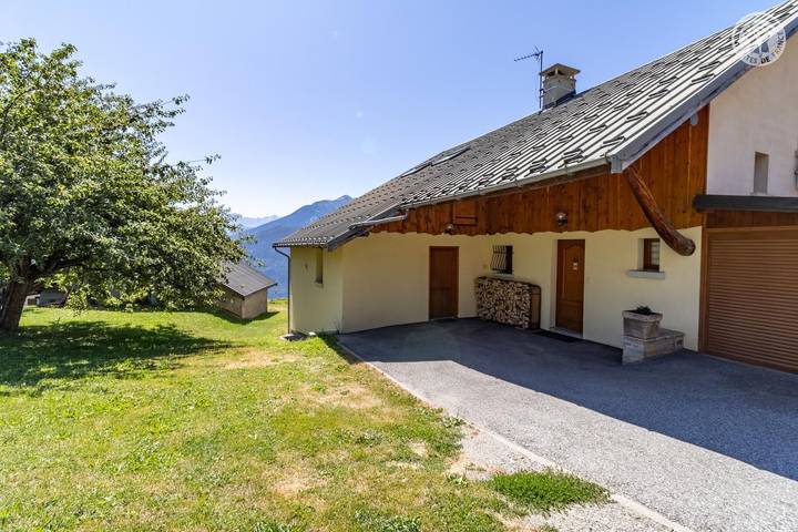 Gîte pour 6 personnes, avec Balcon à Jarrier