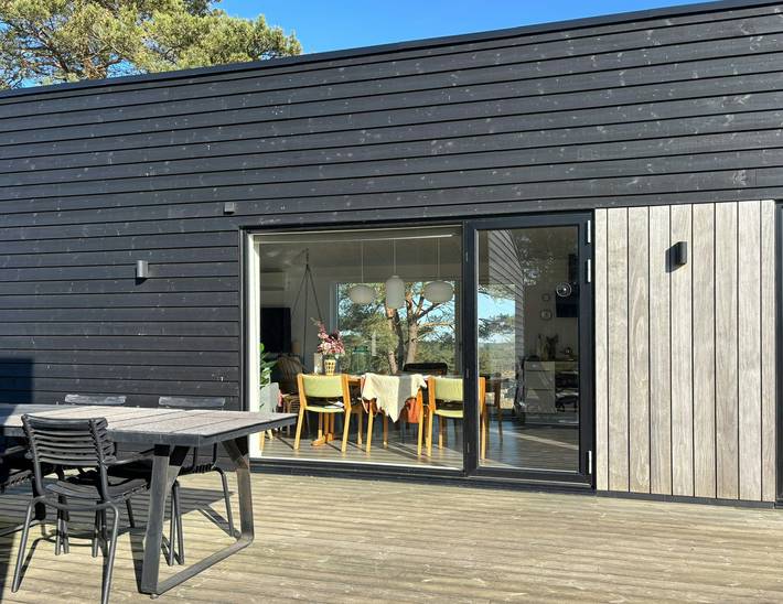 Ferienhaus für 10 Personen, mit Terrasse, kinderfreundlich in Egsmark Strand