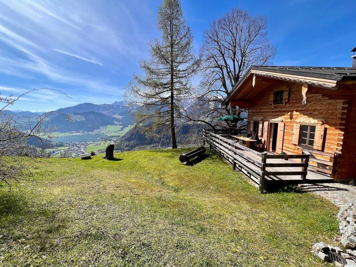 Chalet für 10 Personen, mit Ausblick und Garten in Walchsee