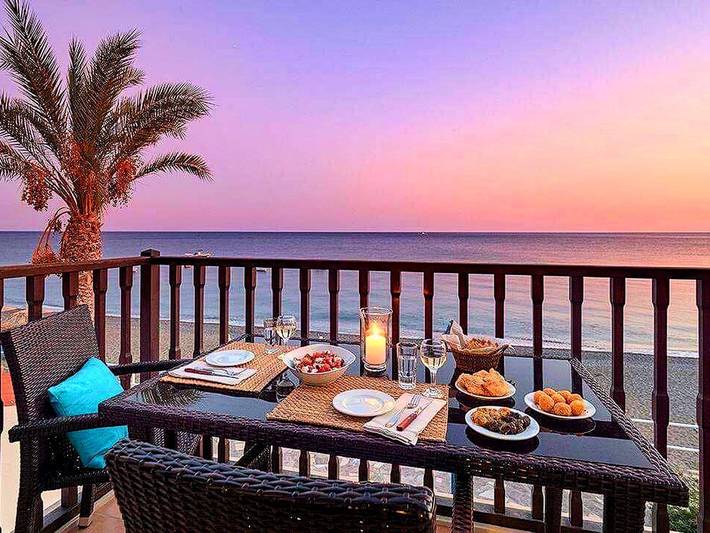 Gîte pour 3 personnes, avec balcon dans Myrtos