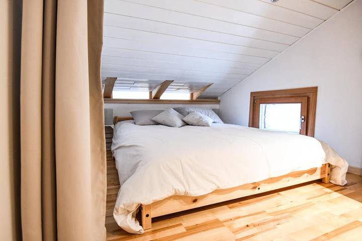 Gîte pour 3 personnes, avec jardin et vue, animaux acceptés à Saint-Martin (Suisse) - 4