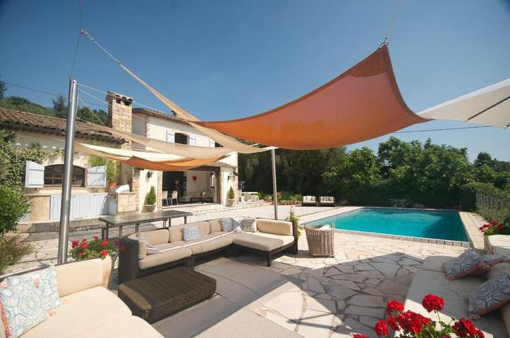 Villa pour 8 personnes, avec jardin et piscine à Opio - 2