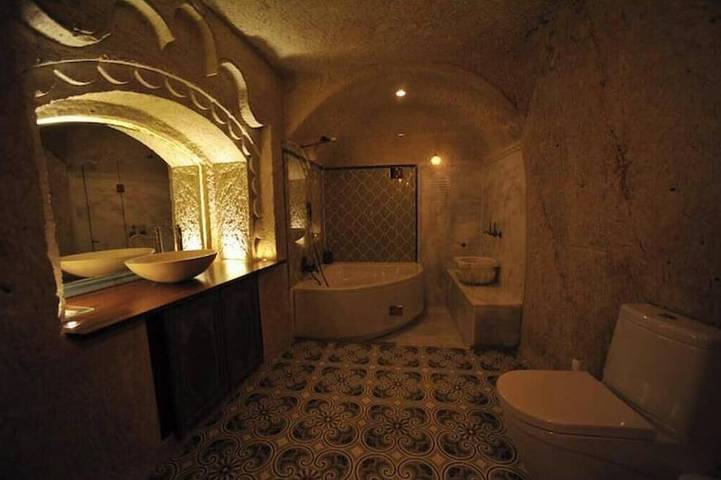 Anitya Cave House with Turkish Bath – Historic Winery Retreat in Ortahisar, Göreme Nationalpark