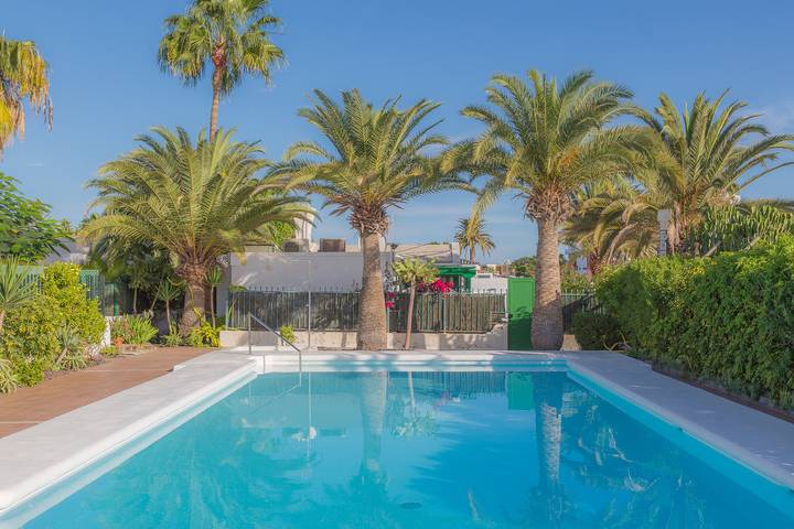 Bungalow für 4 Personen, mit Terrasse und Pool in Maspalomas - 2