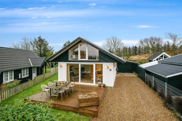 Ferienhaus für 4 Personen, mit Terrasse in Sjelborg