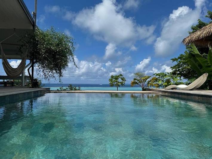 Villa für 9 Personen, mit Garten und Ausblick sowie Pool - 1