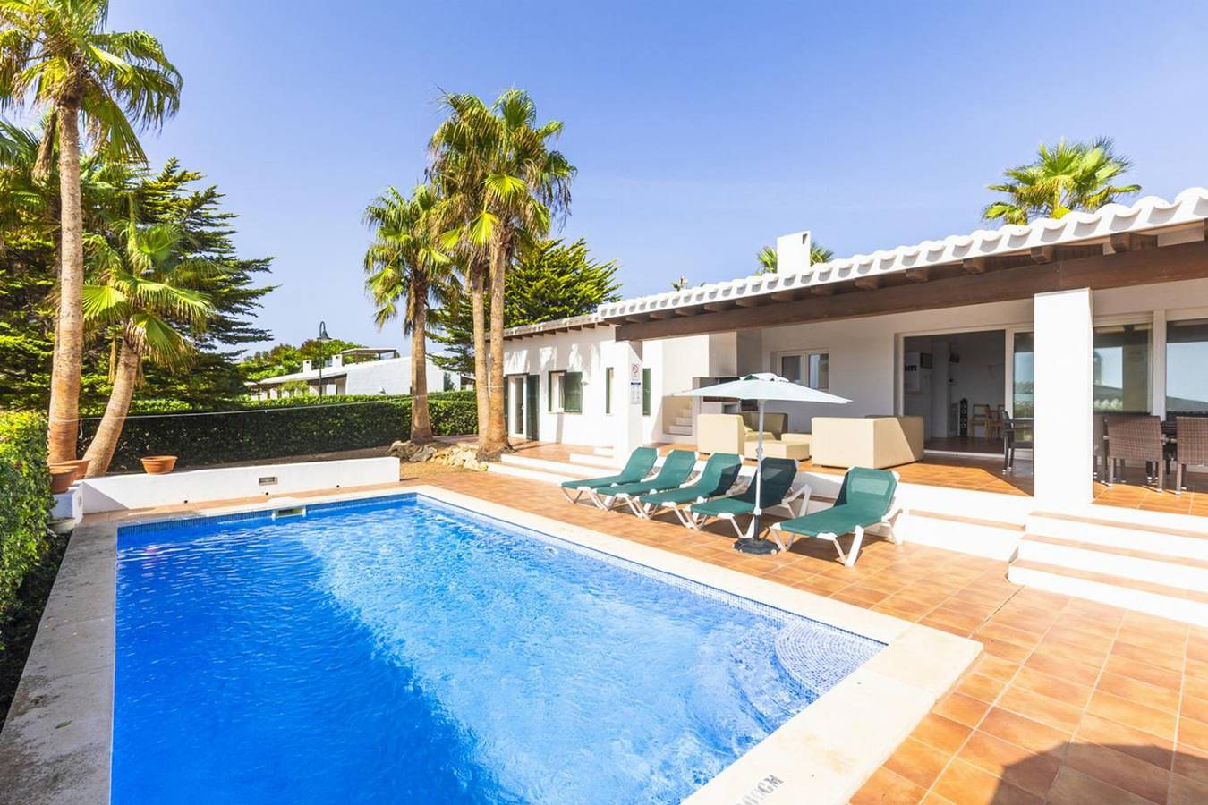 Villa für 10 Personen mit Terrasse in Binibeca, Sant Lluís