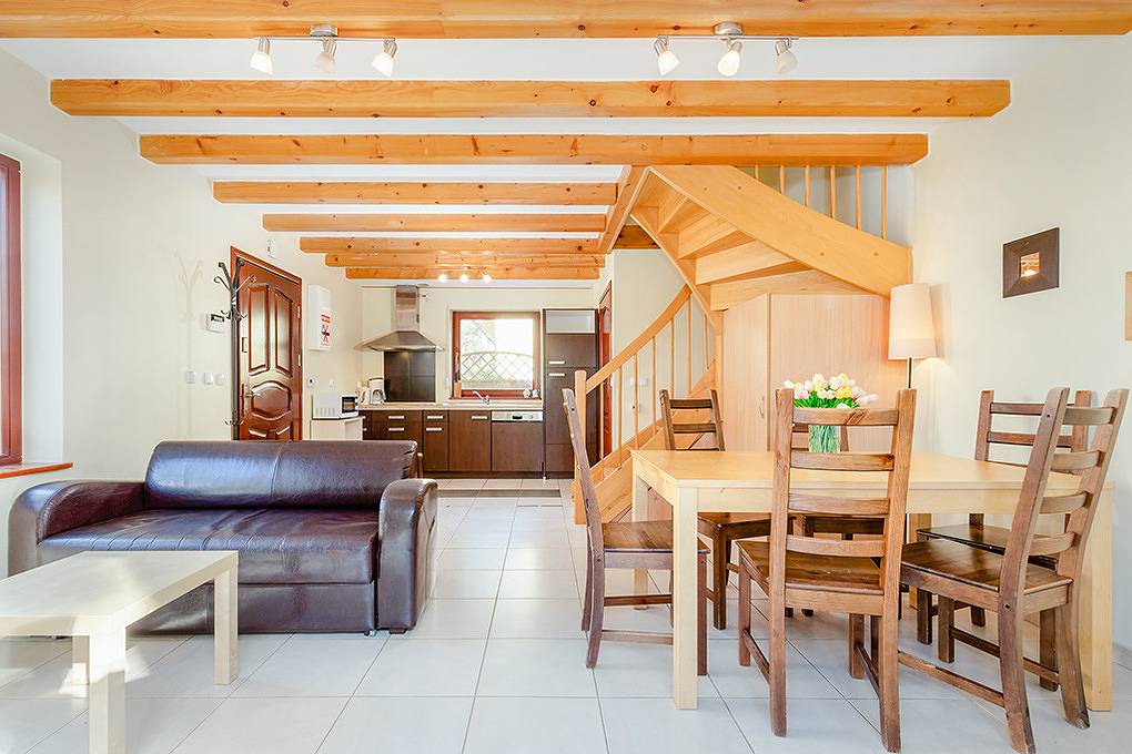 Doppelhaushälfte Porzuczek in Łukęcin, Polnische Ostsee