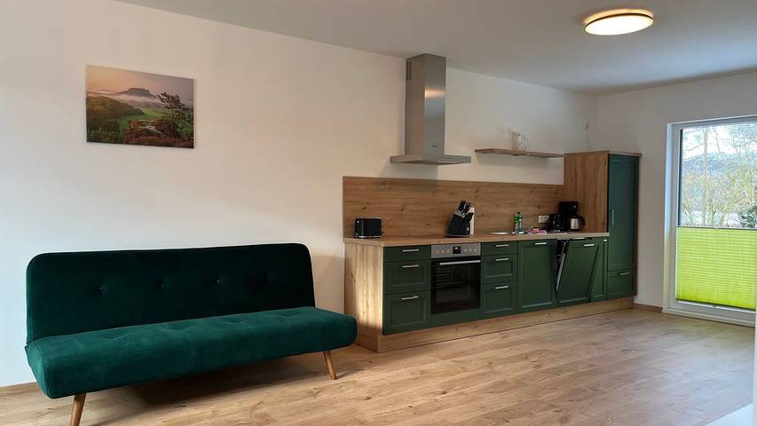 Ferienwohnung für 4 Personen, mit Garten in Reinhardtsdorf-Schöna