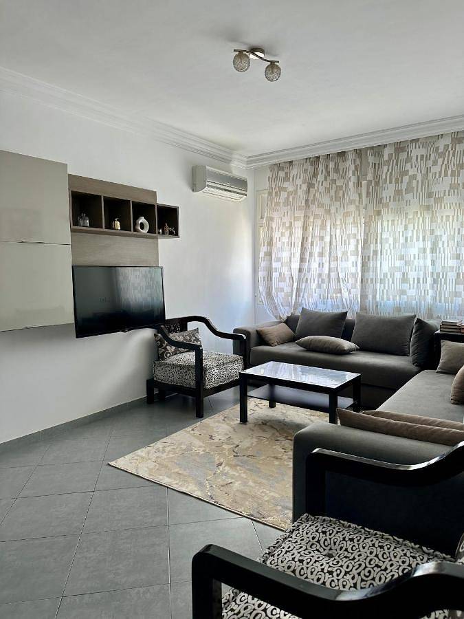 Appartement de vacances pour 6 personnes, avec vue et balcon à Rabat