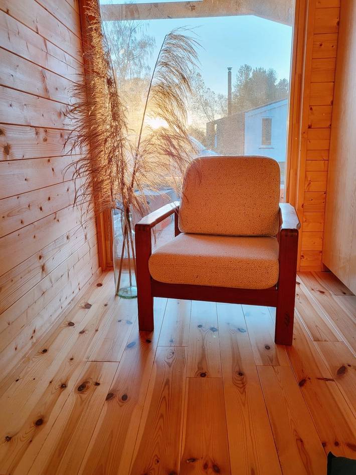 Ferienhaus für 3 Personen, mit Balkon und Terrasse sowie Garten und Ausblick in Mecklenburgisches Elbetal - 4