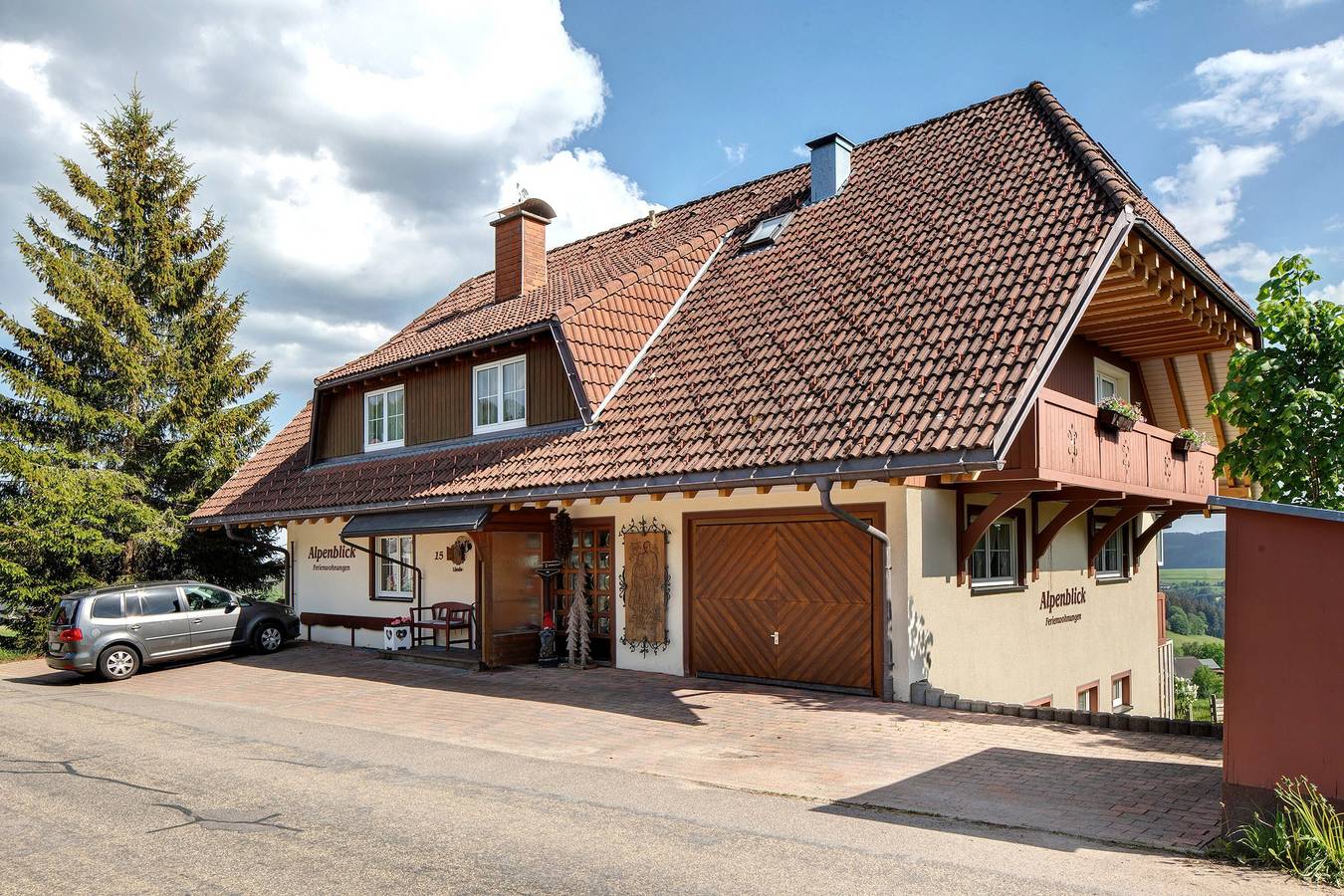 Ganzes Studio, Studio-Apartment 'Feldberg' mit Gemeinschaftsgarten, Balkon und Wlan in Saig (Lenzkirch), Lenzkirch