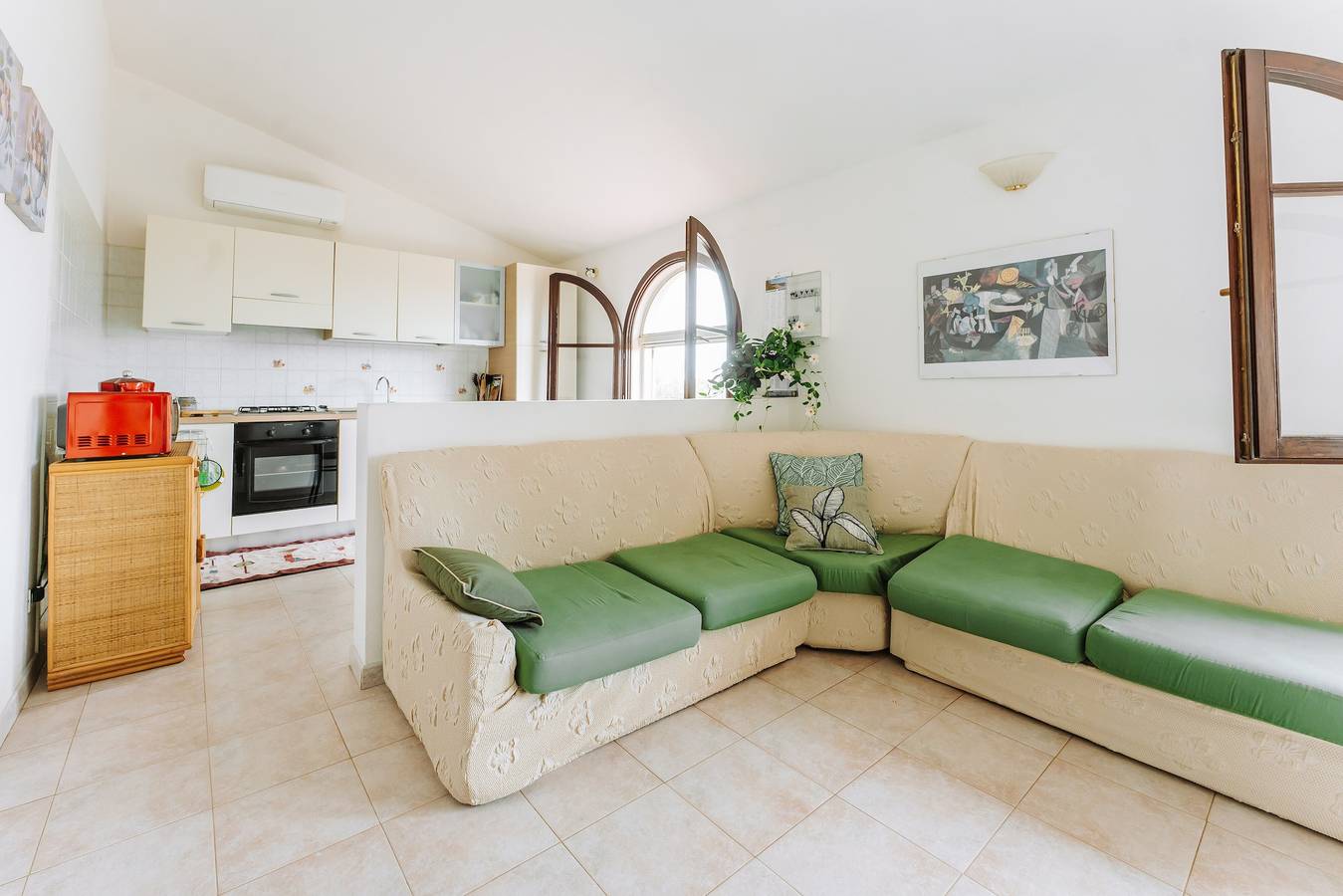 Casa vacacional "Soberania" con vistas al mar, terraza privada y jardín privado in Santa Margherita di Pula, Región de Pula