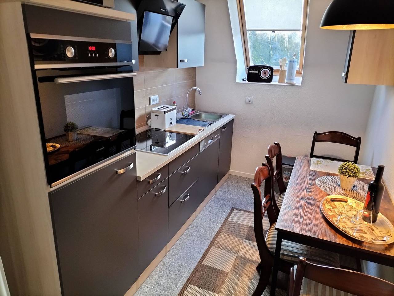 Ganze Ferienwohnung, Ferienwohnung Am Ems-Seitenkanal 65353 - Ferienwohnung in Ostfriesland 75qm, max. 4 Personen in Oldersum, Moormerland