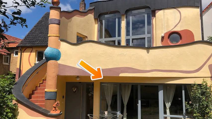 Ferienwohnung für 4 Personen, mit Garten, mit Haustier