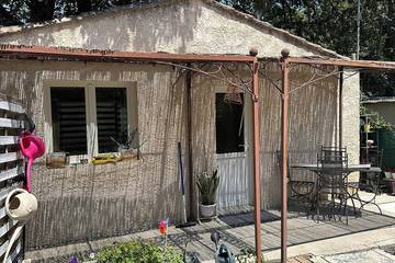 Villa pour 2 personnes, avec jardin et terrasse, animaux acceptés à Aix-en-Provence