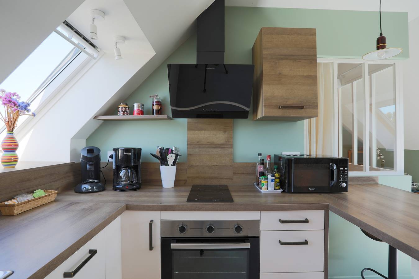 Ganze Wohnung, Ferienwohnung 'Kerli Cosy' mit Meerblick, privatem Garten und Wlan in Trévou-Tréguignec, Rosa Granitküste