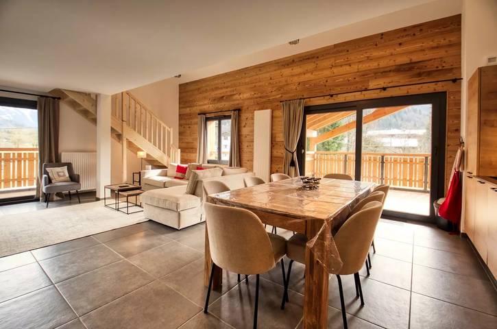 Appartement de vacances pour 8 personnes, avec balcon en Haute-Savoie - 2