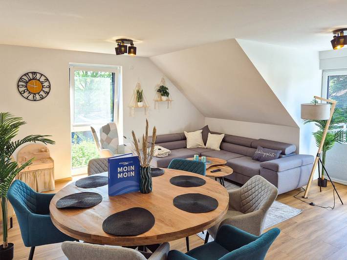 Ferienwohnung für 6 Personen, mit Garten und Sauna, mit Haustier in Dornum (Stadt)