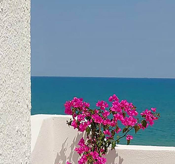 Casa vacanza per 6 persone, con Terrazza e Giardino nonché Panorama a San Menaio