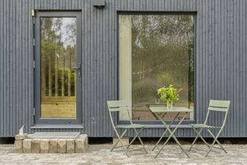 Ferienhaus für 4 Personen, mit Seeblick und Ausblick sowie Garten und Terrasse in Dänemark